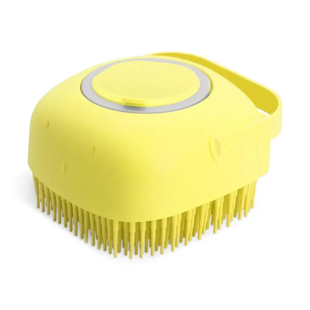 pet dog shampoo brush