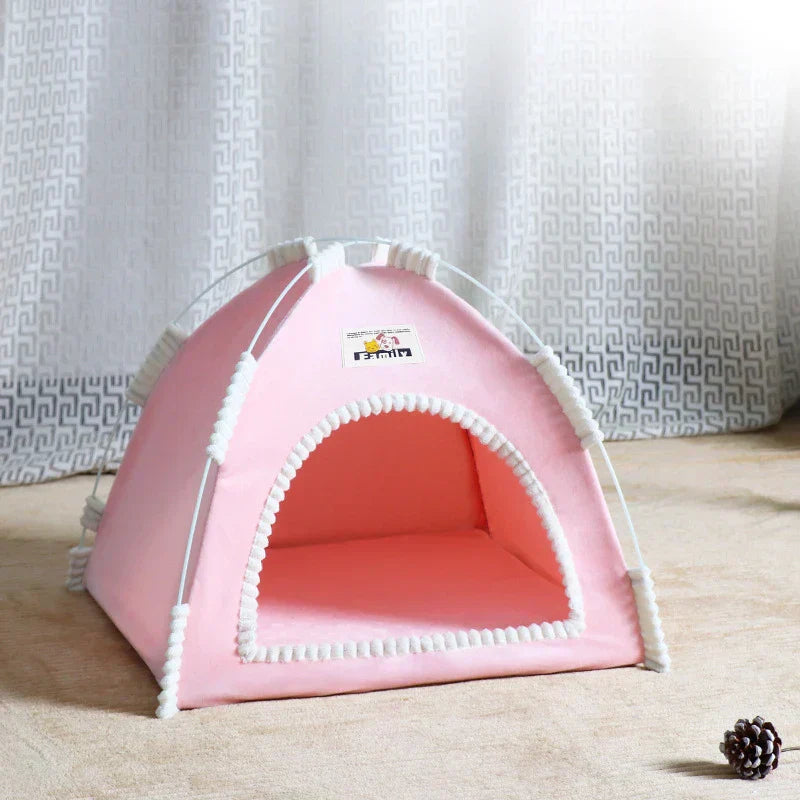 magical foldable pet tent designed