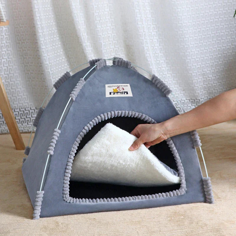 magical foldable pet tent designed