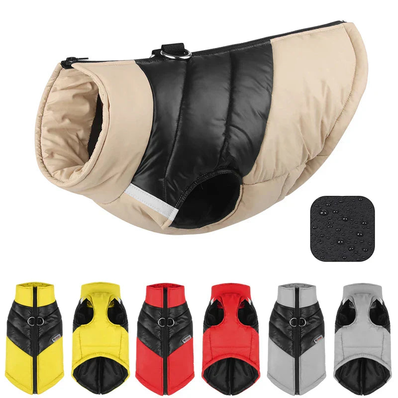 waterproof dog jacket winter warm dog clothes