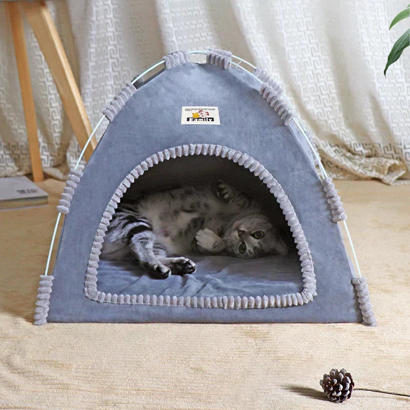 magical foldable pet tent designed