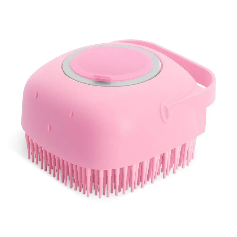 pet dog shampoo brush