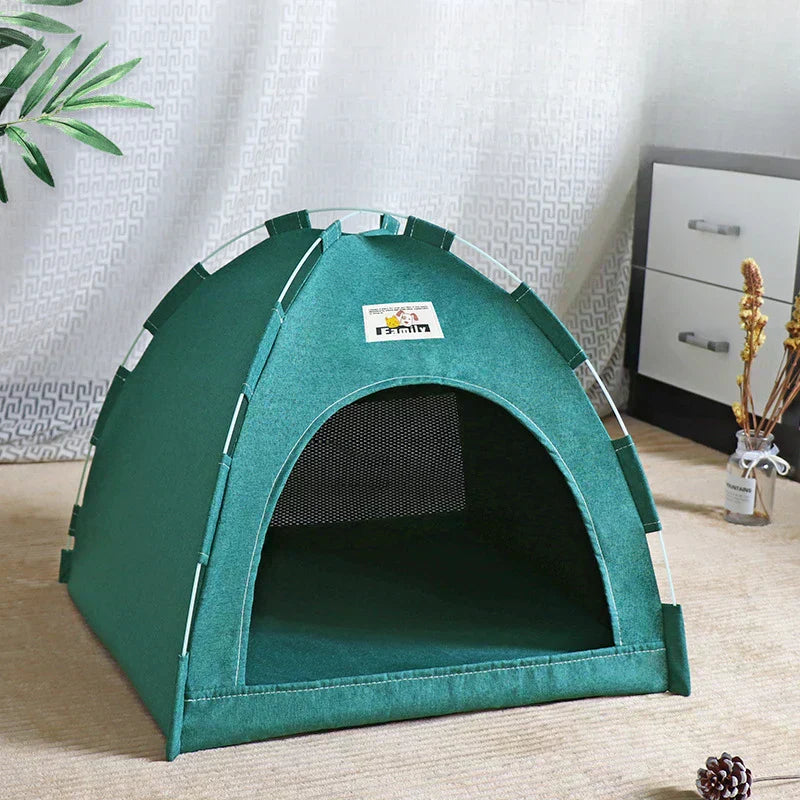 magical foldable pet tent designed