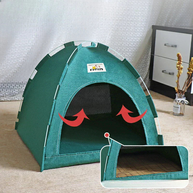 magical foldable pet tent designed