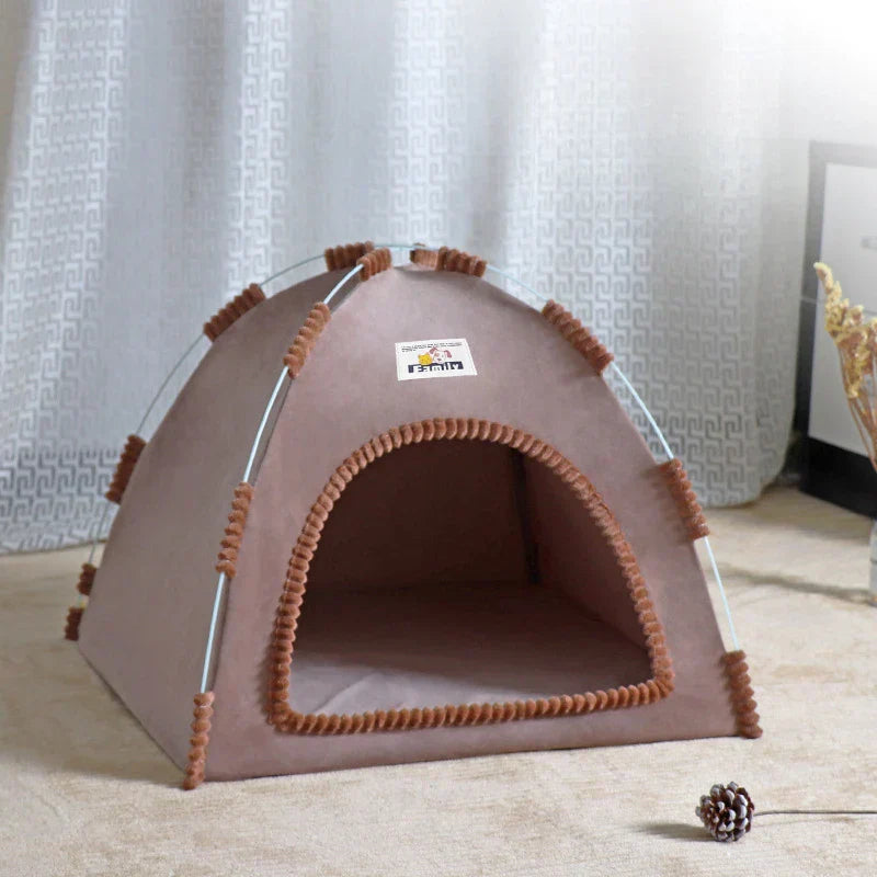 magical foldable pet tent designed